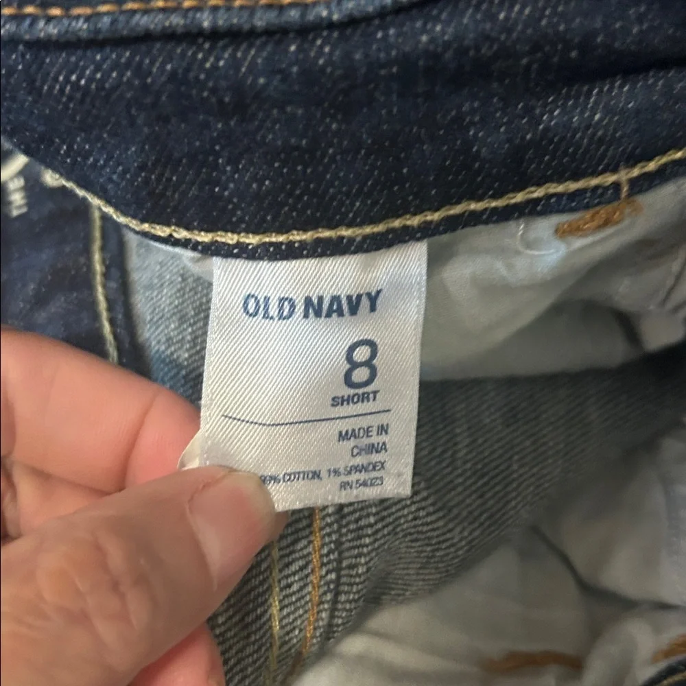 Old Navy The Sweetheart Jeans Size 8 Short Blue